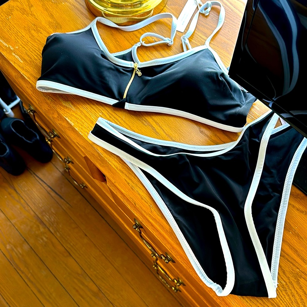 Victoria’s Secret swim - black Brazilian bikini - NWT
